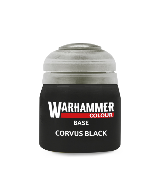 Warhammer Paints® - Base: Corvus Black